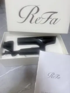 美品 ReFaドライヤー RE-AN-03A黒 保証書 レシートあり動作確認済み