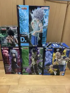 ハンターハンター　一番くじ　ABCDE賞　フィギュア5点セット　新品未開封
