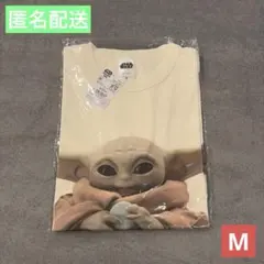[公式] マンダロリアンアンドグローグー Tシャツ ブルー・マカロン アイボリーのサムネイル