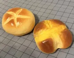 ヴィンテージ⭐︎パン　スクイーズ　食品サンプル　2点セット