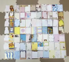 平成レトロ　バラメモ　メモ帳　78枚