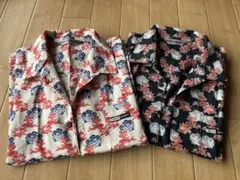 半袖シャツ 花柄 2枚セット