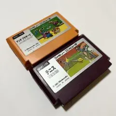 マリオブラザーズ テニス 絵柄 2点セット ファミコン