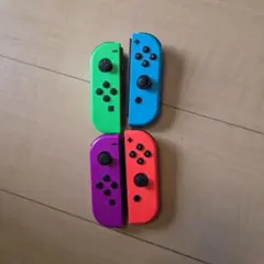 ジャンク品　Nintendo Switch ジョイコン 4色セット