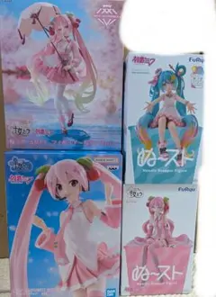 初音ミク 桜ミク　フィギュア4体セット