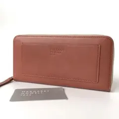 【新品】マーガレットハウエル✨ピルモント ラウンドファスナー長財布 ピンクのサムネイル