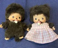 ベビチッチ/モンチッチ/男の子&女の子/おしゃぶり/2体セット/セキグチ14cm