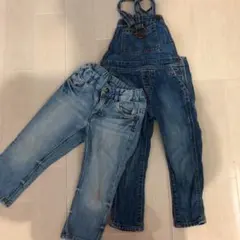 オーバーオール サロペット デニム