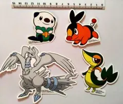 ポケモン ステッカーセット 4種