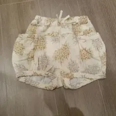 花柄コットンパンツ 90cm