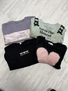 女の子　トレーナー　セット　120