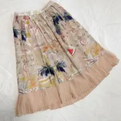 TO BE CHIC 花柄プリーツスカートのサムネイル