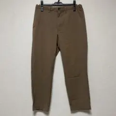 ブラウン ベージュ　メンズパンツ　チノパン　ストレート　ゆったり　ストレッチ