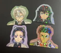 鬼滅の刃 ufotable 柱展 ホロステッカー 実弥 無一郎 しのぶ 悲鳴嶼