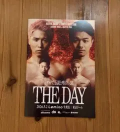 THE DAY ボクシングイベント ポスター系新聞広告、日刊スポーツ5月2