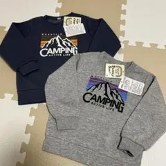CAMPING 裏起毛　トレーナー　95cm 男の子