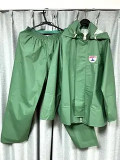 イエロー フレッシュレイニー メーカー　クラレ レインジャケット＆パンツ メンズ G-5411 4WAYストレッチレインジャケット グラディエーター セット ウェア