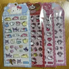 正規品　サンリオ　ドロップシール　キティ　マイメロ　ポムポムプリン　ポチャッコ