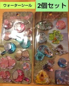 こびとづかん　ウォーターシール　②枚セット　モモジリ　⑥