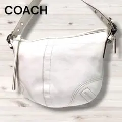 COACH オールド コーチ ホーボー ワンショルダーバッグ フリンジ Y2Kのサムネイル