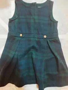 【美品】POLO チェック柄ワンピースセット