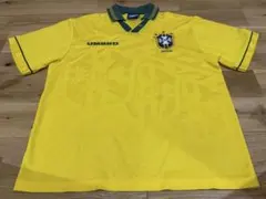 ★94年 アンブロ W杯王者ブラジル代表 ユニフォーム 12番 ゼッチ M ☆94年 アンブロ W杯王者ブラジル代表 ユニフォーム 12番 ゼッチ M