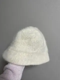 ホワイト バケットハット