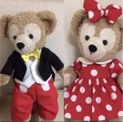 受注生産ダッフィー シェリーメイ  ペアコスチューム