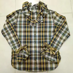 JW ANDERSON フリルチェック柄シャツ
