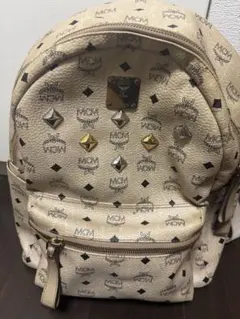MCM DUKE リュック·バックパック ヴィセトス ミディアム ベージュ