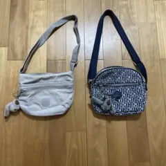 Kipling ショルダーバッグ　2点セット