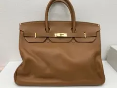 極美品✨ヘンリー ハイクラス ハンドバッグ ゴールド金具 ブラウン 40 極美品✨ヘンリー ハイクラス ハンドバッグ ゴールド金具