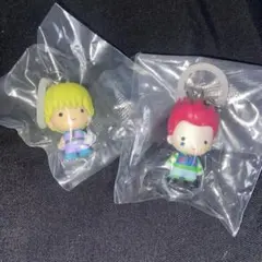 HUNTER×HUNTER めじるしアクセサリー　ヒソカ　シャルナーク