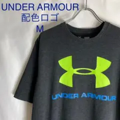 アンダーアーマー 配色 ロゴ Tシャツ Mサイズ