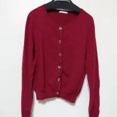 WILLSELECTION ワインレッド カーディガンのサムネイル