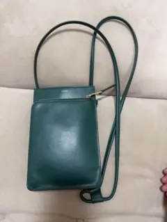 emmi ボックス型ショルダーバッグ カーキ - メルカリ