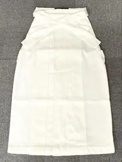 新品】袴単品 無地 オフホワイト 白 S・M・L・LLサイズからチョイス 