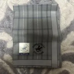 値下げBEVERLY HILLS POLO CLUB ハンカチ グレー