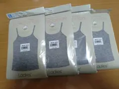 ４枚 L レディースインナーキャミソール