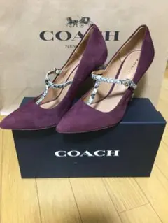コーチ　ハイヒール　パンプス