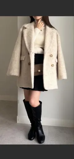 ダブルテーラードシャギージャケット