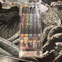 名探偵コナン サラサクリップ 0.5 5本セット