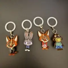 ズートピア2 めじるしアクセサリー　4種セット セミコンプリート