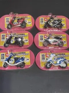 スクーターコレクション 僕らの青春フットワーク ローソン限定 6種セットコンプ