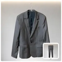 【新品未使用】STUDIOUS セットアップ スーツ グレー M TR素材 上下のサムネイル