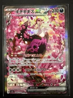 ポケモンカード　キチキギスex SAR 早いもの勝ちMEGAドリーム