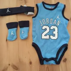 JORDAN ベビー ロンパース 3点セット 0-6M