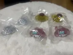 サンリオ　ファッションリング ジュエルクリア マイメロ　プリン　シナモン