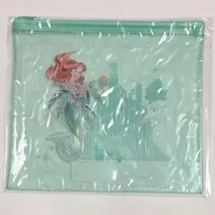 即購入可 Happyくじ ディズニー100 E賞 ブルー フラットポーチ