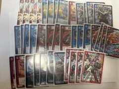 赤青バイク＋デッキパーツ　ゲートボール